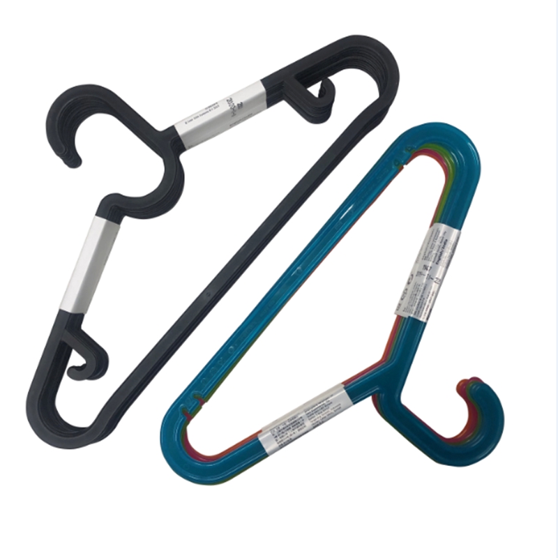 宜家埃斯汀衣架防滑无痕塑料衣架黑色成人晾晒衣架10件套IKEA包邮,淘宝优惠券,粉丝福利购,淘宝优惠卷