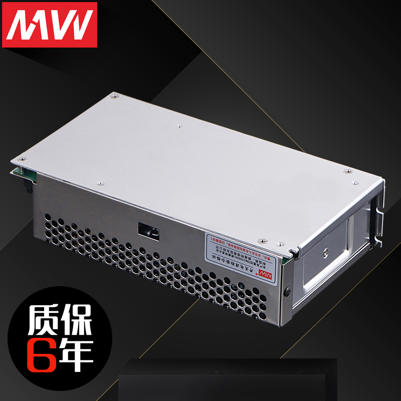 明伟开关电源S-200W-24V 8.3A工控监控LED摄像交流AC转直流DC - 图0