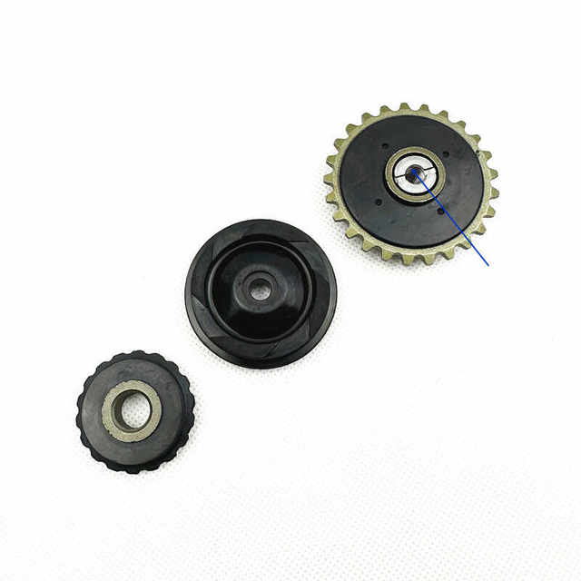 Motorcycle accessories Jialing 70 bend beam 100/110 engine small chain three-piece wheel tightening component repair package