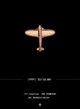 小飞机胸针飞机别针胸花领扣子西服配饰男士西装蝴蝶扣服饰胸章