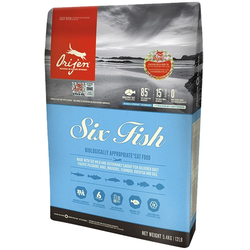 Оригинальное стремление Orijen для Канады импортированная кошка Nitten Cat Wugu Шесть видов рыб ВСЕ -КОТ
