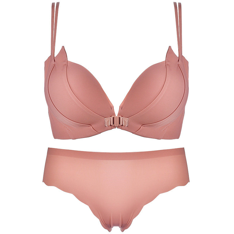 夏季无钢圈上托调整型收副乳文胸 兰仪贝芬文胸