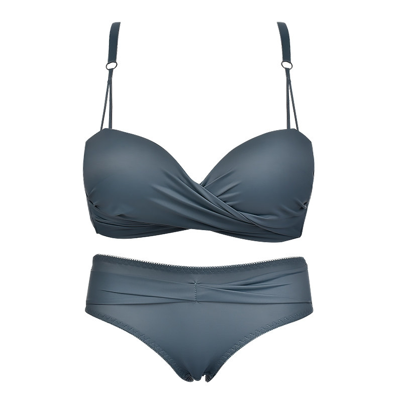 女调整型性感火辣上托胸罩套装内裤 兰仪贝芬文胸