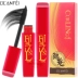 Lilan mascara uốn cong dày kéo dài mồ hôi không thấm nước không nở lâu mã hóa siêu dài mạng rung màu đỏ - Kem Mascara / Revitalash