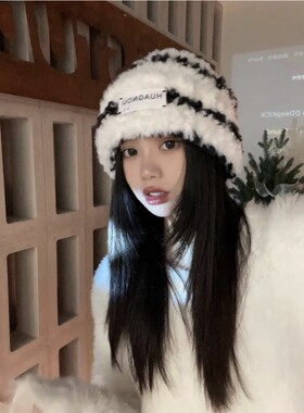 防寒帽逛街日系女冬季时髦
