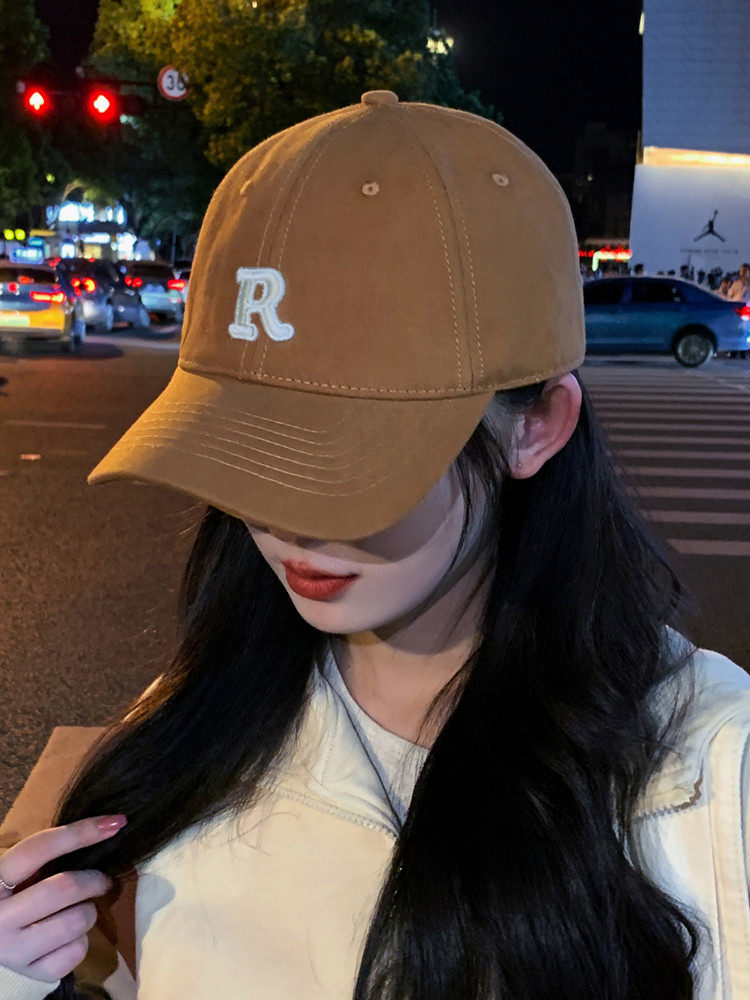 网红粉色鸭舌帽子女2022新款时尚软顶棒球帽宽帽檐大脸学生出游潮,淘宝优惠券,粉丝福利购,淘宝优惠卷