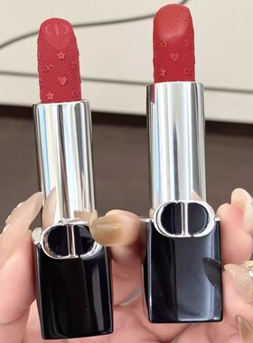 Dior/迪奥26新年开运红限定烈焰蓝金丝绒口红唇膏802/806/808/809