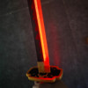 Smoke glows and changes color Nichirin sword Demon Slayer cos props Jiguoyuan one wooden sword bamboo children's toy knife
