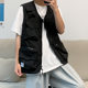 Dark trend sleeveless student functional vest