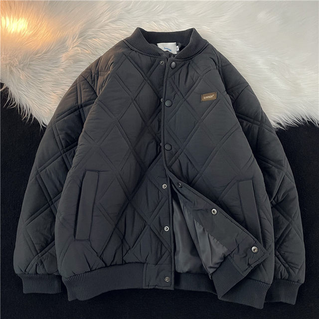 2024 Advanced BF Winter New American Retro Cotton Cotton Coat Jacket Men and Women Tide Brands Ins Couple Cotton Clothing