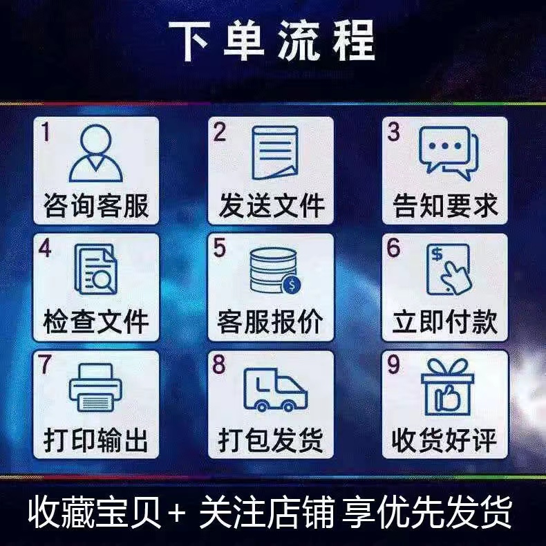 信阳市打印资料A4黑白彩色双面装订包邮书籍印刷试卷考题学生打印 - 图1