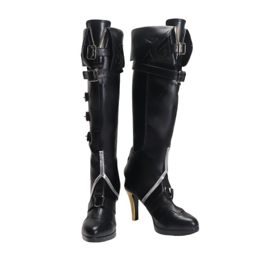 cosplay鞋子靴子崩坏星琼铁道飞霄cos鞋定制高跟大码增高来图定做 - 图3