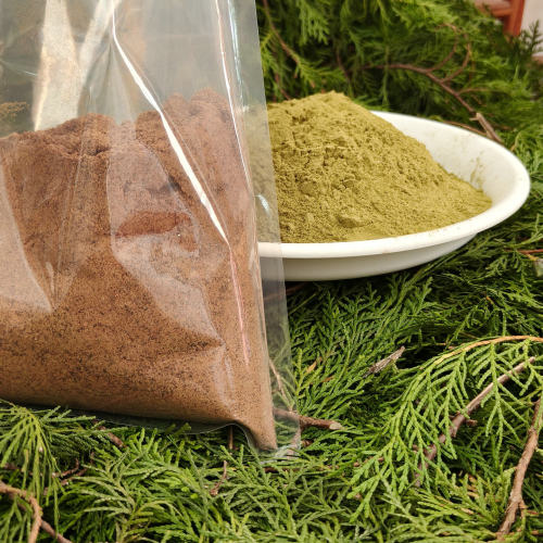 茶麸减掉发新鲜冷榨纯茶籽粉天然无添加洗发去污侧柏叶正宗茶枯粉 - 图3