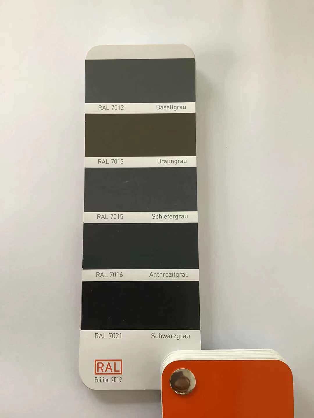 三和手摇自动喷漆ral7012玄武岩灰劳尔ral7015板岩灰修补漆金属色