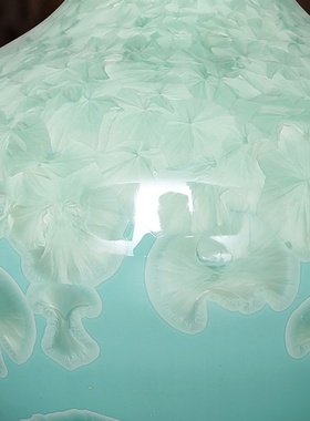 景德镇陶瓷 结晶釉小花瓶家居客厅书房餐厅桌面台面插花摆件