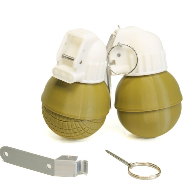 RGORGN grenade model toy ornaments nylon