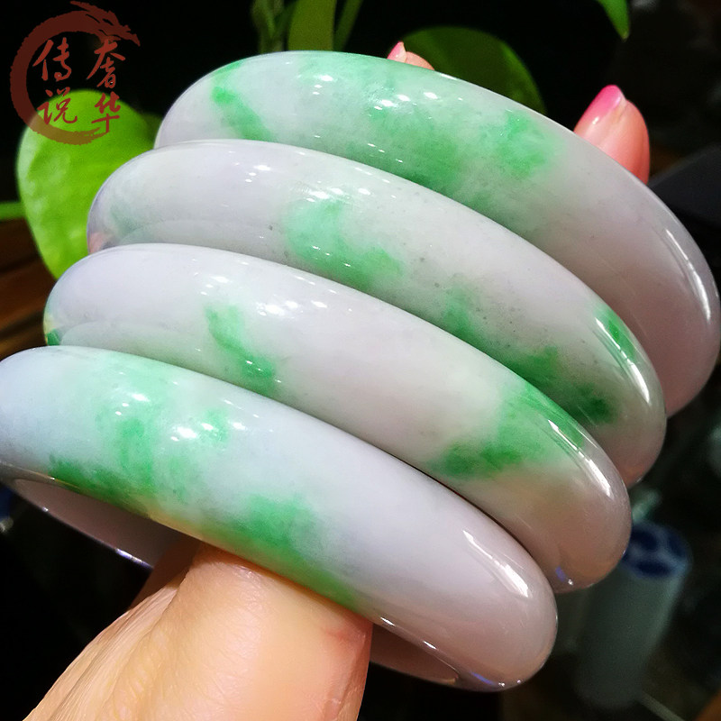 奢华传说上新了翡翠直播看货玉手镯 luxurylegend手饰