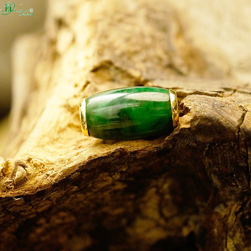 奢华传说喜悦己系列冰种满绿吊坠 luxurylegend颈饰