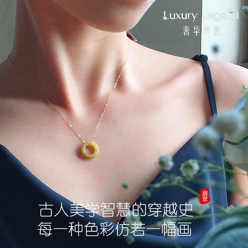 奢华传说别具一格的东方审美女项链 luxurylegend颈饰