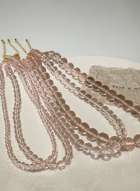 超火ins小众设计博主锁骨链水晶