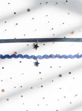 choker银河系原创星球丝绒项圈