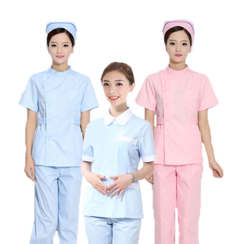 新款护士服分体套装女冬装长袖夏季短袖医生服美容口腔牙科工作服 - 图3