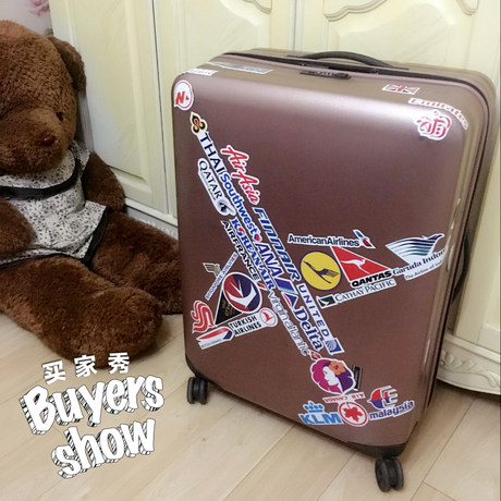 personalized luggage stickers
