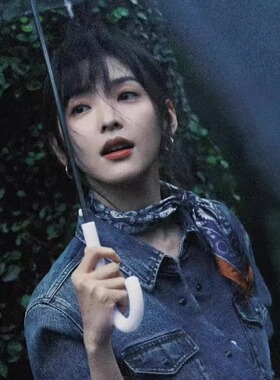 好看的小丝巾韩国ins款百搭