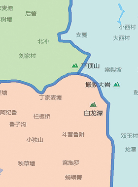 地图办公室防水装饰画