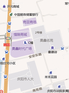 2026新款庆阳市城区地图办公室挂图高清防水墙壁装饰实物推荐定制