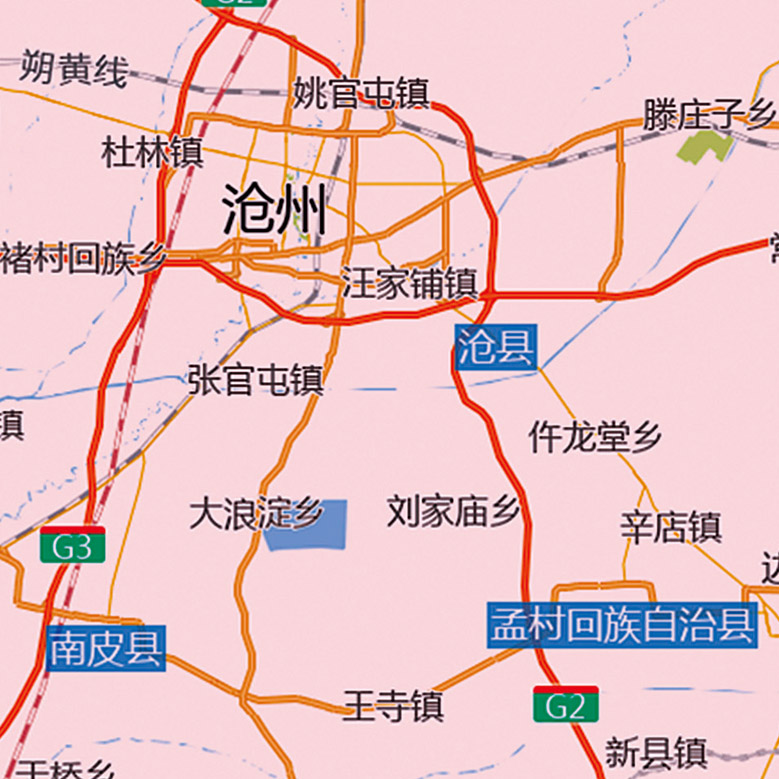 2024新款京津冀地图贴图办公室挂图高清壁贴超大装饰画定制-图3