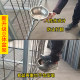 Solid, custom-made and disassembled mother and baby cages for large dog parks