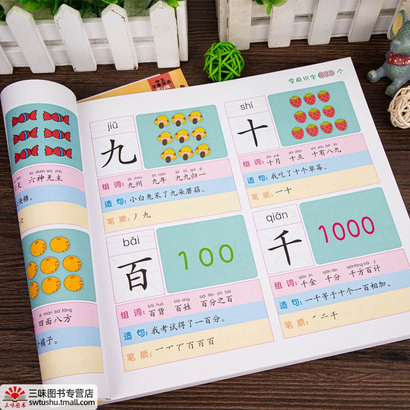 学前识字800个幼儿学前识字启蒙用书学前班幼小衔接教材入学准备看图识字幼儿园宝宝识字书幼儿认字书儿童书早教启蒙书认知读物 - 图1