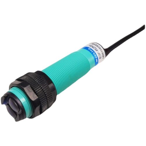BYD18N-2MB回归反射反光板2米三线NPN常闭12V24V感应开关传感器 - 图2