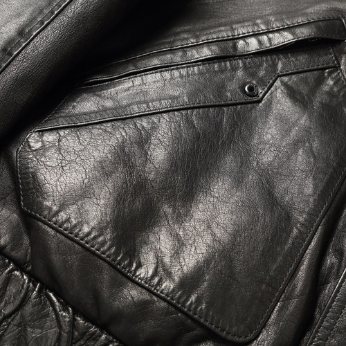 新款真皮皮衣羽绒服男纯牛皮夹克脱卸内胆水貂毛翻领保暖加厚外套 - 图2