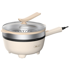 Плиты 小熊电炒菜炒锅一体式多功能家用一体不粘锅宿舍插电大功率爆炒锅