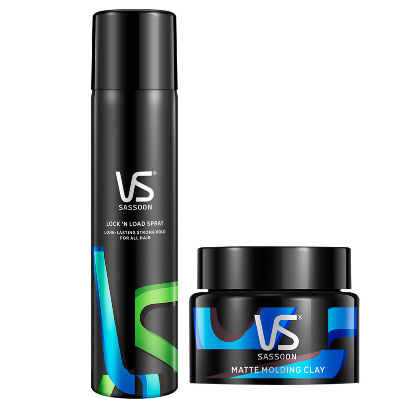 vs沙宣激强定型男女造型膏自然发胶 东韶家居摩丝/啫喱/头发造型