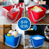 Charlotte tilbury, вместительное и большое гигиеническое прямоугольное пластиковое портативное ведро для домашнего использования, Италия, увеличенная толщина