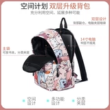 Мультяшный школьный рюкзак, в корейском стиле, для средней школы