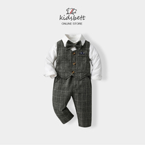 Baby Boy Spring Dress Clothes Boy Back With Pants Suit Suit Baby Gentleman Year Old Dress Autumn Winter