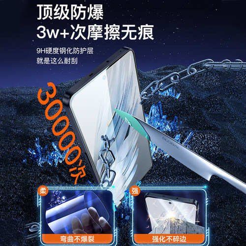 欧炫适用努比亚z50spro钢化膜50ultra手机膜9Pro红魔8spro7pro6水凝膜5nubia40spro贴play全屏30防窥电竞磨砂 - 图1