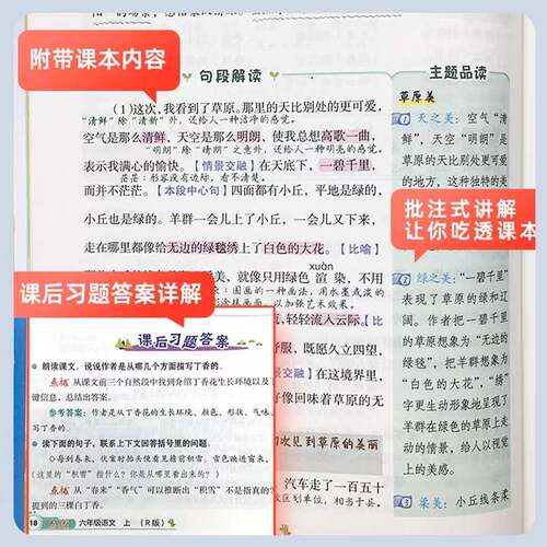 25秋上册26春下册小学点拨一二三四五六年级上下册语文人教版数学人教版北师版英语精通版课本点拨解析123456年级专同步课堂笔记 - 图2
