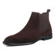 Vqgt new winter frosted suede chimney leather boots