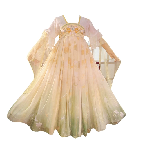 Ханьфу, летняя юбка, наряд маленькой принцессы, платье