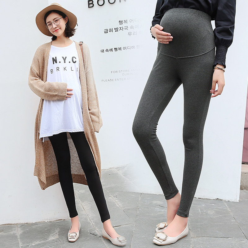 孕妇春秋款春夏款托腹裤外穿打底裤 孕雅姿孕妇打底裤