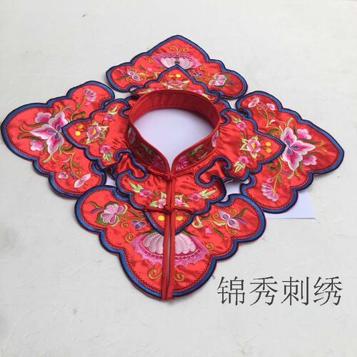 延禧攻略披肩云肩 中国风民族绣品刺绣手工老绣 - 图2