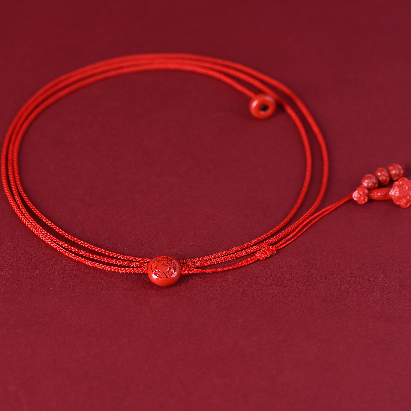 2026年马年朱砂十二生肖红绳腰链本命年属马红色编织红腰带女士男,淘宝优惠券,粉丝福利购,淘宝优惠卷