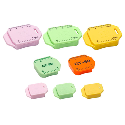 新款塑料强磁定规挡边压线带刻度尺迷你款大号款定规缝纫配件工具 - 图3