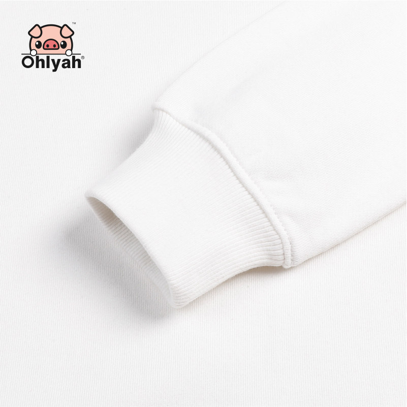 ohlyah女2019新款宽松韩版logo卫衣 ohlyah卫衣/绒衫