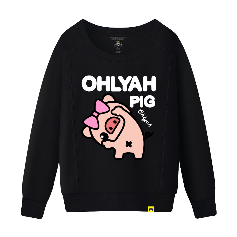 ohlyah本命年红色圆领 ohlyah卫衣/绒衫